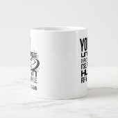 Menschliches Universum Jumbo-Tasse (Vorderseite)