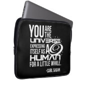 Menschliches Universum Laptopschutzhülle (Vorne Rechts)