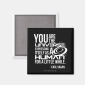 Menschliches Universum Magnet (Vorderseite/Rückseite)