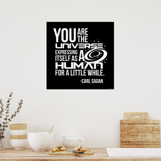 Menschliches Universum Poster (Küche)