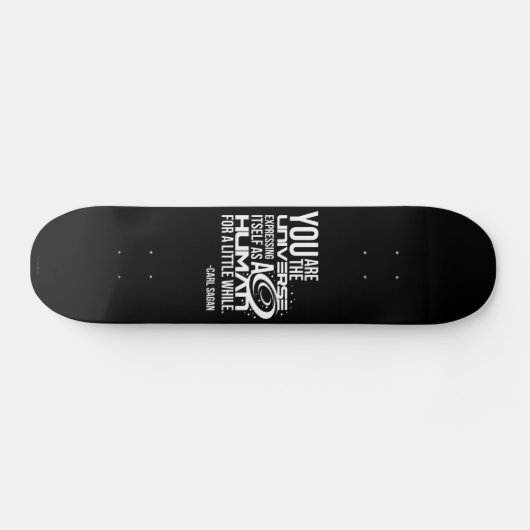 Menschliches Universum Skateboard (Horizontal)