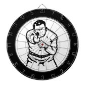 Menschliches Ziel Dartscheibe (vorne)