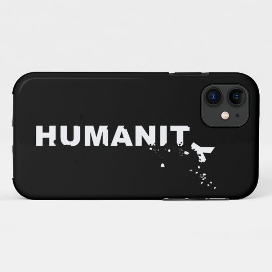 Menschlichkeit Case-Mate iPhone Hülle (Rückseite (Horizontal))