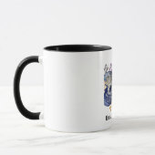 Menschlichkeit eine Weltwecker-Kaffee-Tasse Tasse (Links)