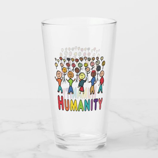 Menschlichkeit Glas (Rückseite)