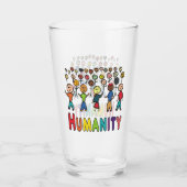 Menschlichkeit Glas (Vorderseite)