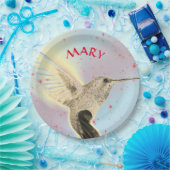 MENSCHLICHKEIT IM FLUG MIT INDIVIDUELLE NAME PAPPTELLER (Party)