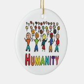 Menschlichkeit Keramik Ornament (Rechts)
