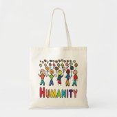 Menschlichkeit Tragetasche (Vorne)