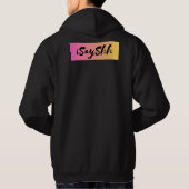 Menschsein Hoodie (Rückseite)