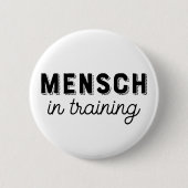 Mensh im Training Button (Vorderseite)