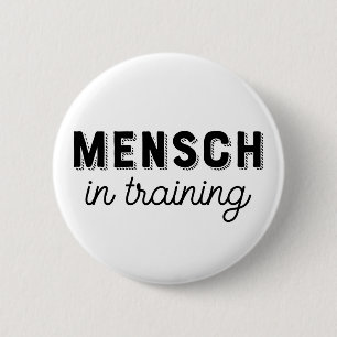 Mensh im Training Button