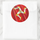 MENSISLE RUNDER AUFKLEBER (Tasche)