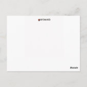 Menskha5 Postkarte (Rückseite)