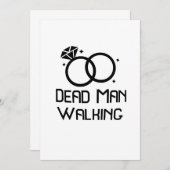 Mens's Groom Verheiratete lustige Geschenke (Vorne/Hinten)