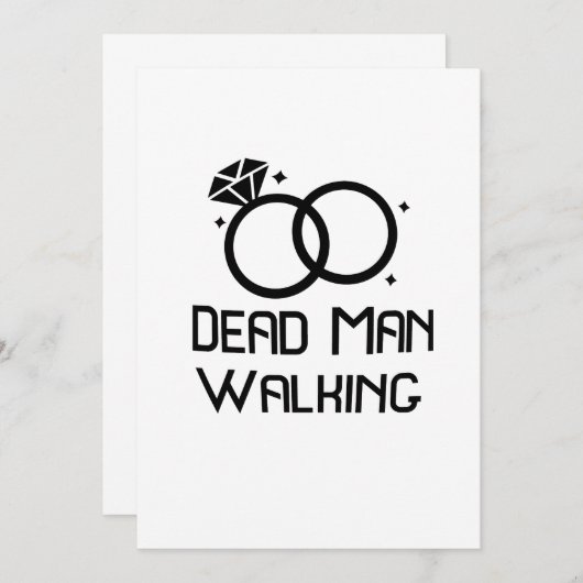 Mens's Groom Verheiratete lustige Geschenke (Vorne/Hinten)