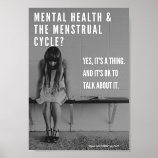 Menstruationsmedizin am Arbeitsplatz Poster