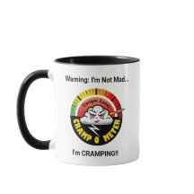 Menstruationswarnung Tasse