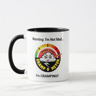 Menstruationswarnung Tasse