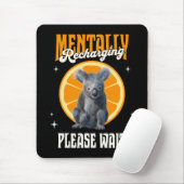 Mental Aufladendes Introvertiertes Koala-Design Mousepad (Mit Mouse)
