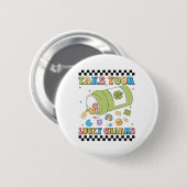 Mental Awareness Take Your Lucky Charm Pills Healt Button (Vorne & Hinten)