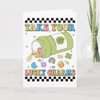 Mental Awareness Take Your Lucky Charm Pills Healt Karte