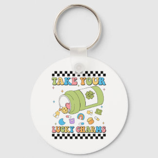 Mental Awareness Take Your Lucky Charm Pills Healt Schlüsselanhänger