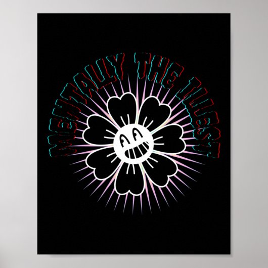 Mental der Illest-Aufkleber Poster (Vorne)