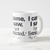 Mental Health Affirmation Self-Care Mug Jumbo-Tasse (Vorderseite Rechts)