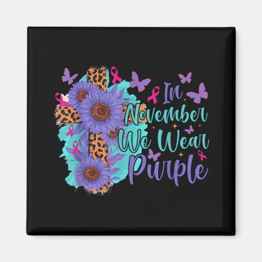 Mental Health Amp Suicide Awareness  Magnet (Vorne)