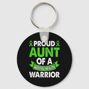 Mental Health Awareness Aunt Warrior Mental the Schlüsselanhänger