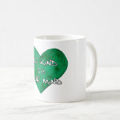 Mental Health Awareness - Be kind to your mind T-S Kaffeetasse (VorderseiteRechts)