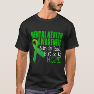 Mental Health Awareness Mental Health Ribbon T-Shirt
