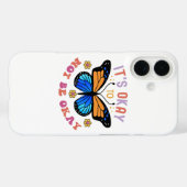 Mental Health Awareness Monarch Butterfly Case-Mate iPhone Hülle (Rückseite (Horizontal))