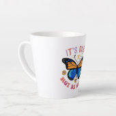 Mental Health Awareness Monarch Butterfly Milchtasse (Linke Ecke)