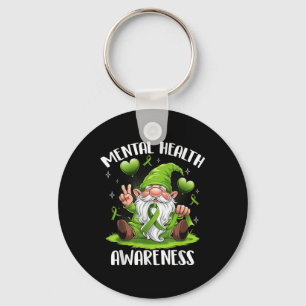 Mental Health Awareness Montag Green Ribbon Niedli Schlüsselanhänger