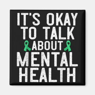 Mental Health Awareness Montag Shirt Suicide Aware Magnet
