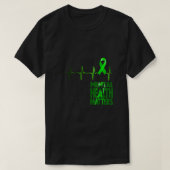 Mental Health Awareness Ribbon T-Shirt (Design vorne)
