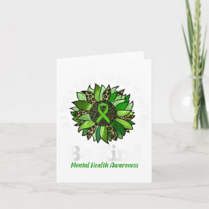 Mental Health Awareness-Shirt: Kind Sonnenblumen G Karte