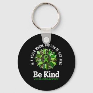 Mental Health Awareness-Shirt: Kind Sonnenblumen G Schlüsselanhänger