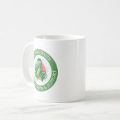 Mental Health Awareness - Support Strength Support Kaffeetasse (Vorderseite Links)