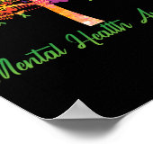 Mental Health Awareness Tree Poster (Ecke)