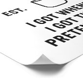 Mental Health Club - Wall Art Print Poster (Ecke)