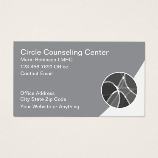 Mental Health Counseling Modern Minimalist (Vorderseite)