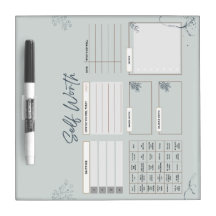 Mental Health Daily Dankbarkeit Dry Erase Board