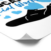 Mental Health Education von Schwarzen Sozialarbeit Poster (Ecke)