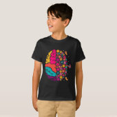 Mental Health Floral Brain Depression Awareness Co T-Shirt (Vorne ganz)