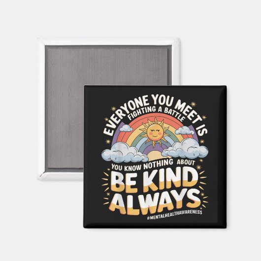 Mental Health Illness Awareness Month Depressed Pe Magnet (Vorderseite/Rückseite)