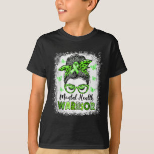 Mental Health Krieger Bewusstsein S Unordentlicher T-Shirt