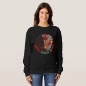 Mental Health Matters Brain Flower Awareness Kid M Sweatshirt (Vorne ganz)
